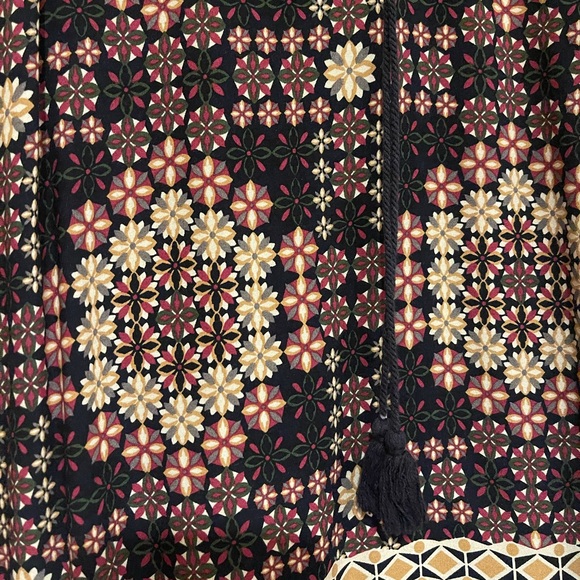 Anthro Tile print blouse - Picture 5 of 5